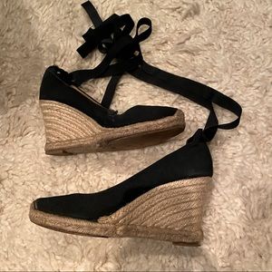Christian Louboutin Platform laceup espadrilles